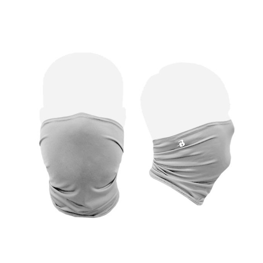 Other * | Badger Performance Face Mask-Silver Face Masks