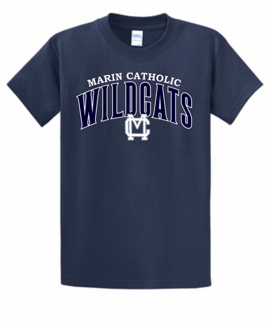 High School * | T & B Sports Marin Catholic High School T-Shirt Alt. Logo