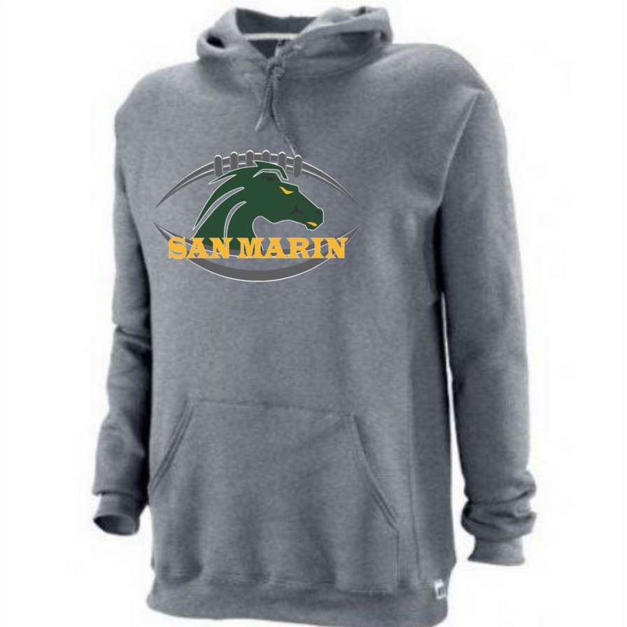 High School * | T & B Sports San Marin Football Hoodie