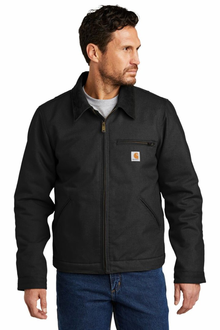 Other * | Carhartt Collection Carhartt Tall Duck Detroit Jacket Ctt103828