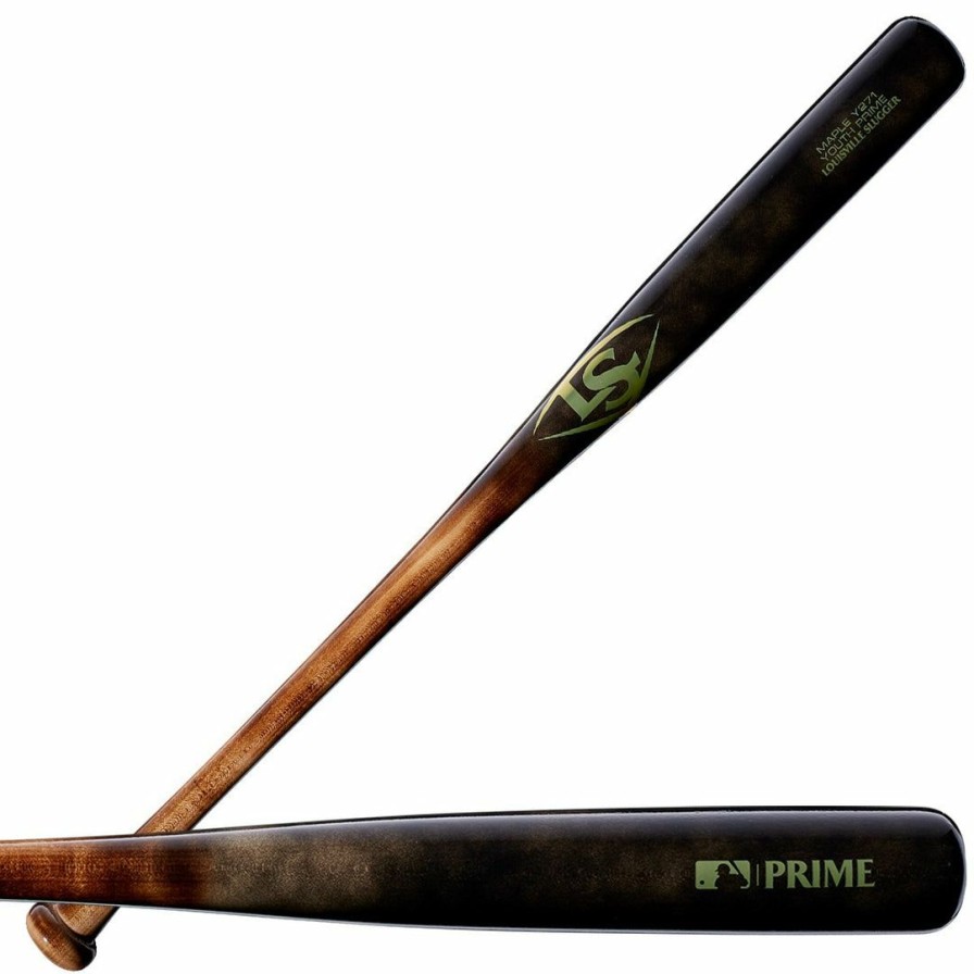 Baseball * | Louisville Slugger Youth Prime Maple Y271 Deep Flame/Distressed Black Baseball Bat