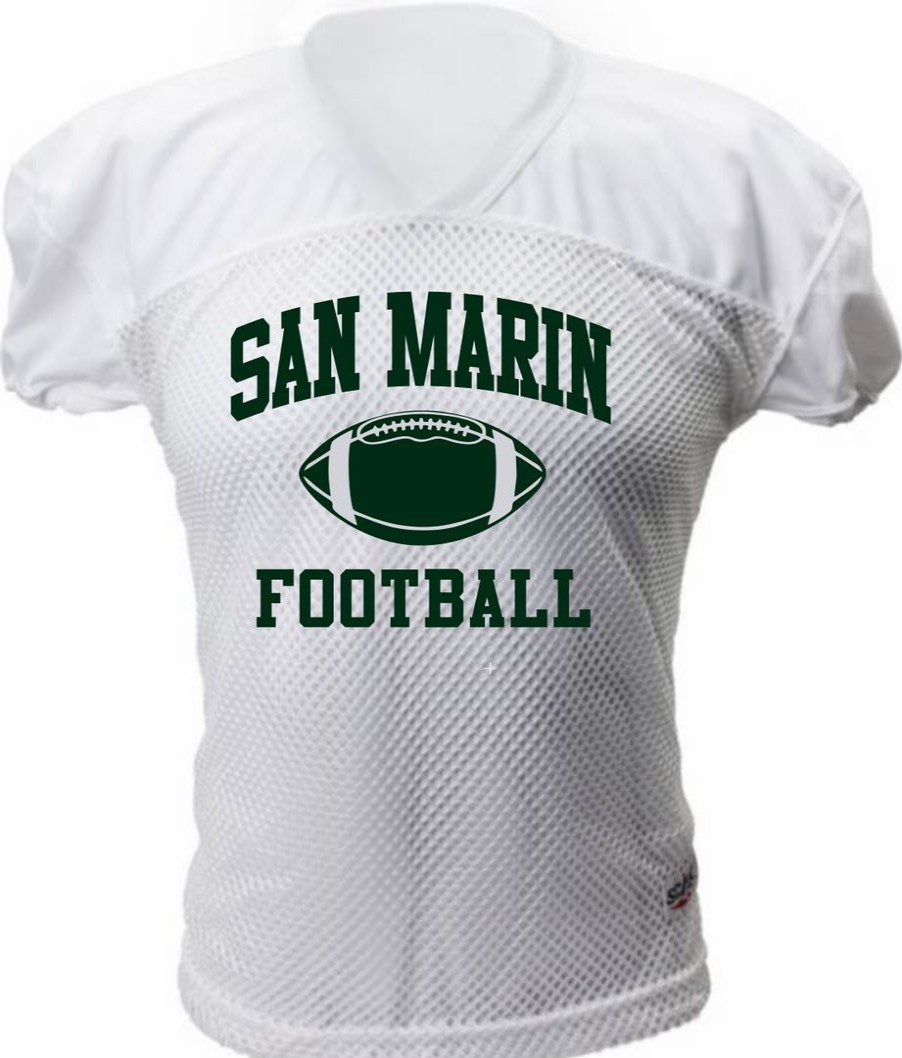 Football * | Tag San Marin Football Practice Jersey