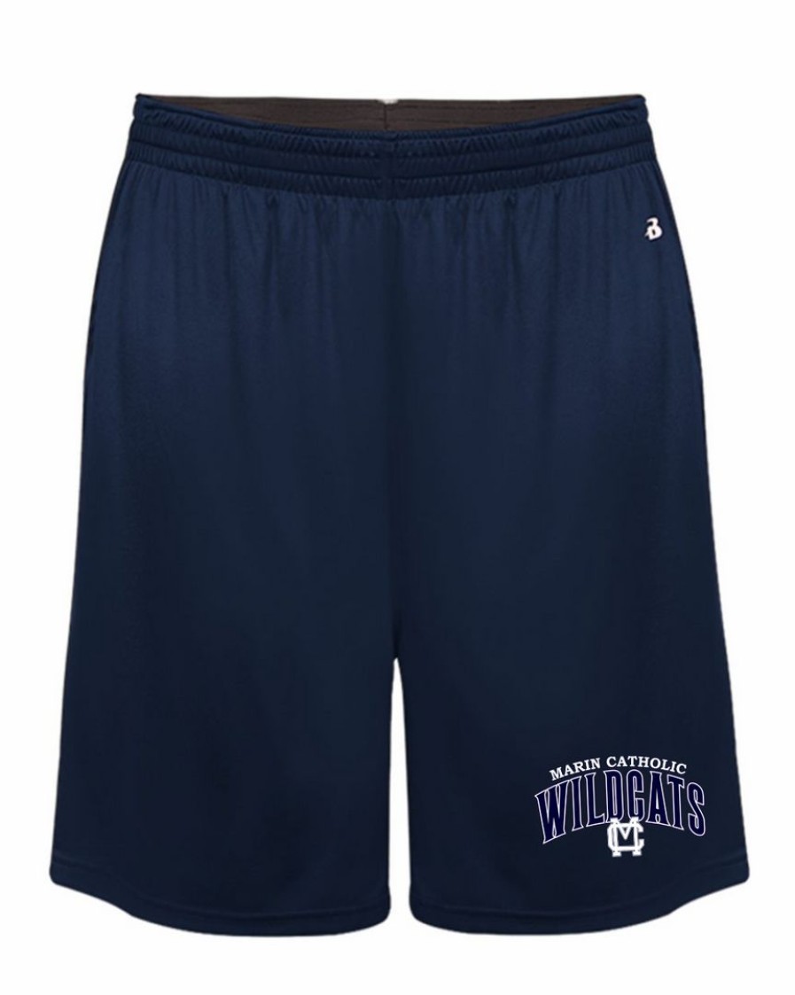 High School * | T & B Sports High School Marin Catholic Athletic Shorts Alt. Logo