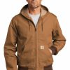 Other * | Carhartt Collection Carhartt Tall Thermal-Lined Duck Active Jac. Cttj131