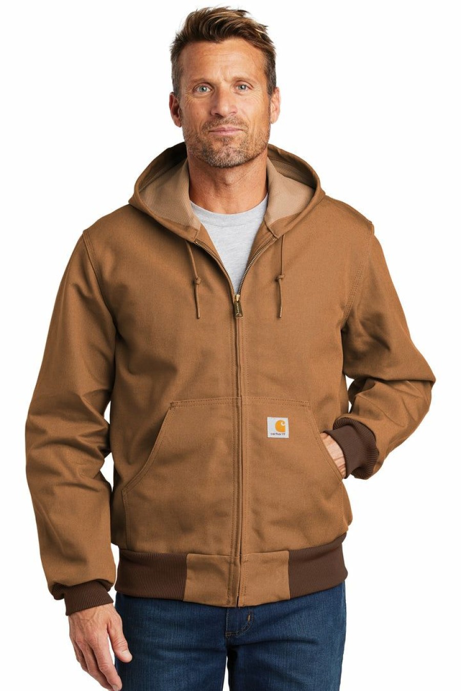 Other * | Carhartt Collection Carhartt Tall Thermal-Lined Duck Active Jac. Cttj131