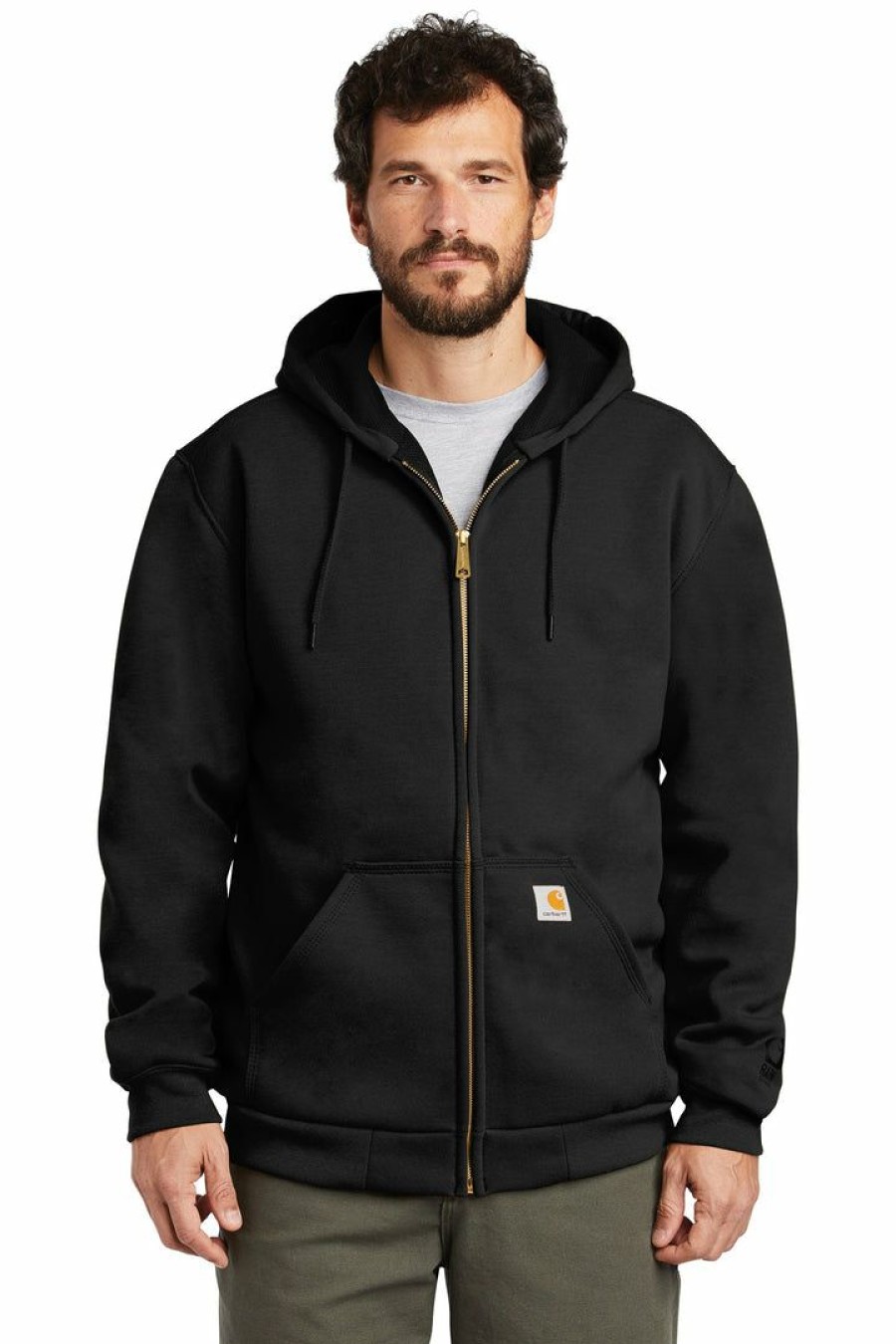 Other * | Carhartt Rain Defender Rutland Thermal-Lined Hooded Zip-Front Sweatshirt. Ct100632 Carhartt Collection