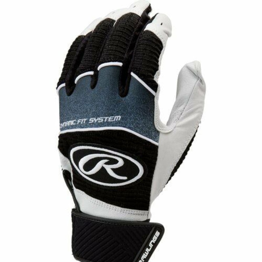 Baseball * | Baseball Rawlings Youth Workhorse Batting Gloves