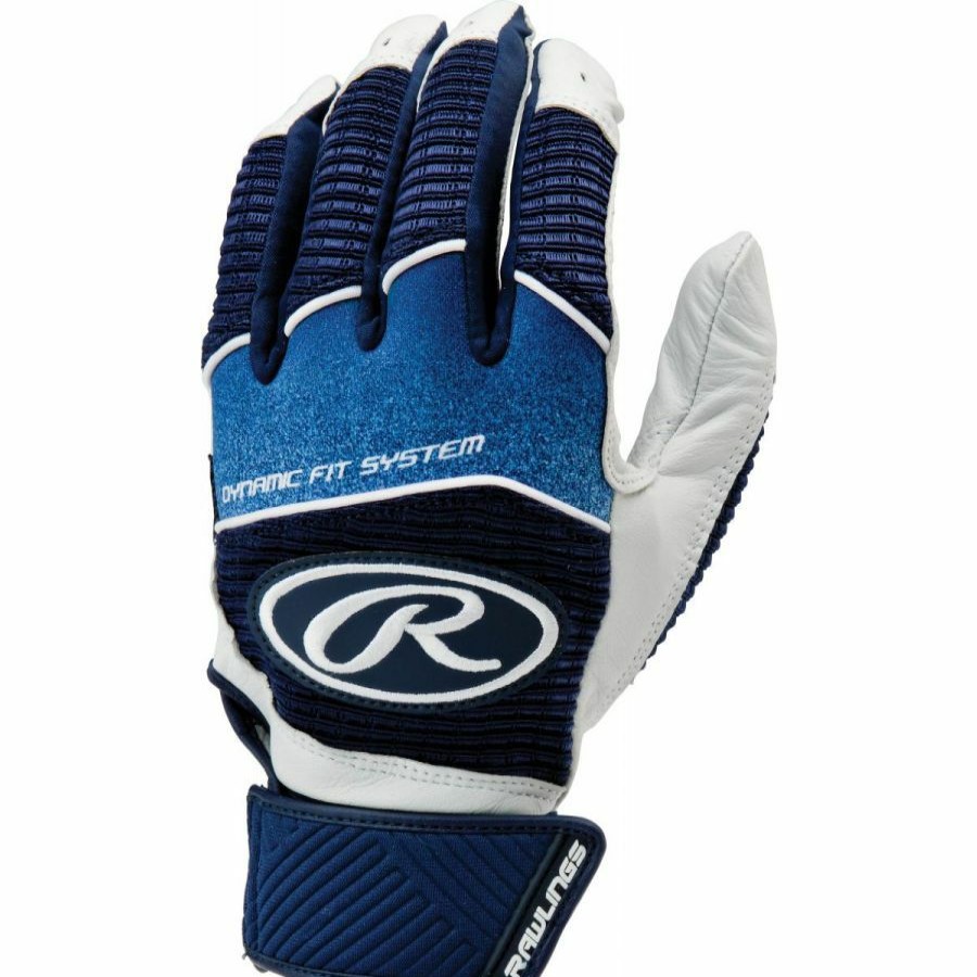 Baseball * | Baseball Rawlings Youth Workhorse Batting Gloves