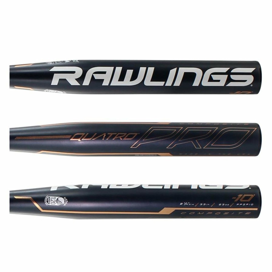 Other * | Rawlings Quatro Pro College/High School Softball Bat (-10)