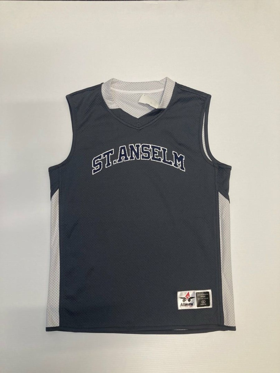 Cyo Uniforms * | *** Use Badg02 Badger Sportswear*** St. Anselm Cyo Basketball Jersey-Adult Cyo Uniforms N/A