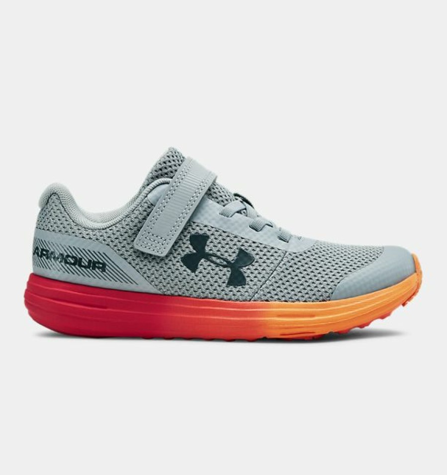 Other * | Under Armour Surge Toddler Shoes-Grey/Orange Kid'S Shoes