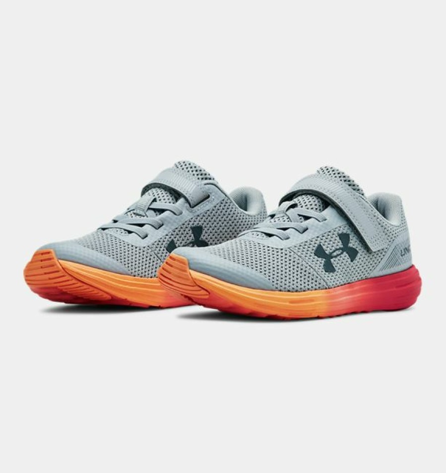 Other * | Under Armour Surge Toddler Shoes-Grey/Orange Kid'S Shoes