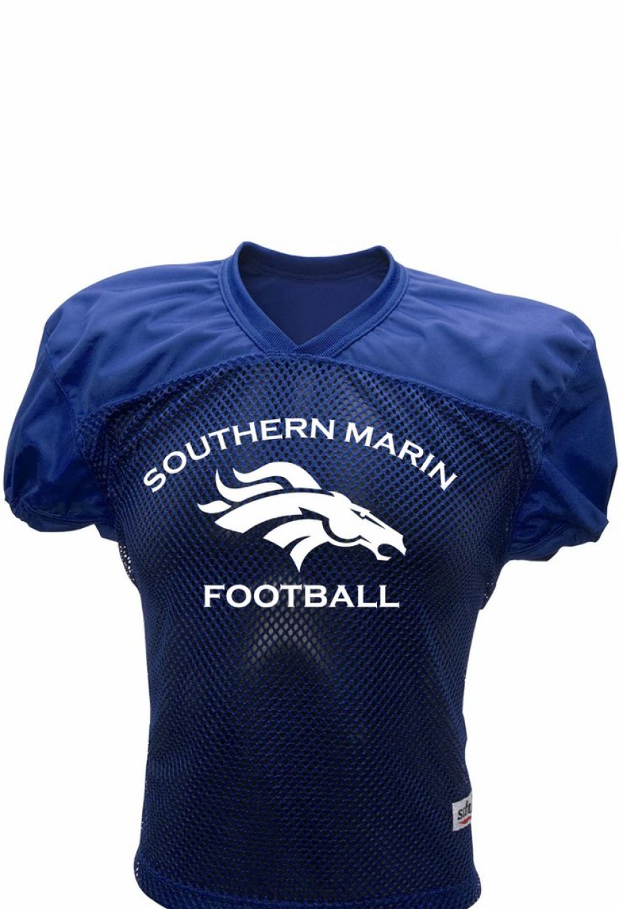 Football * | Tag Southern Marin Football Practice Jersey