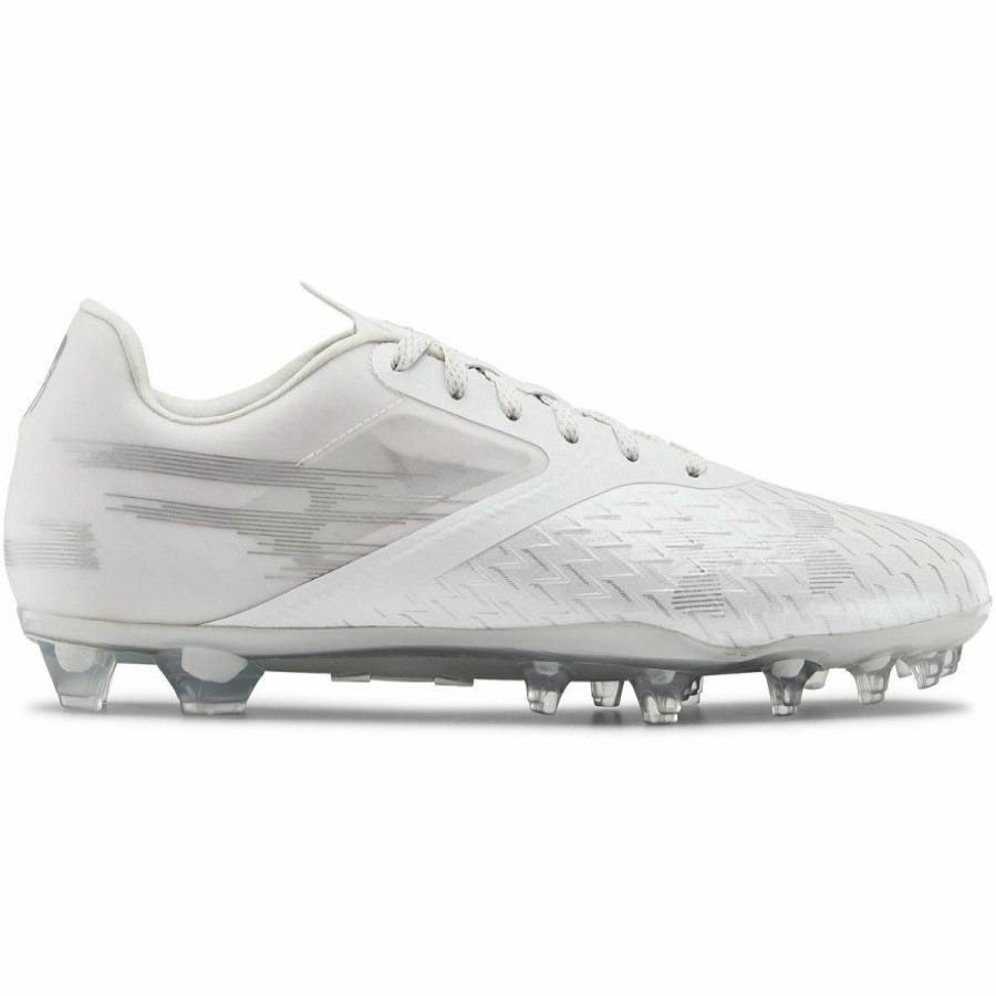 Football * | Under Armour***** Ua Blur Football Cleat Mens White