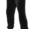 Baseball * | T & B Sports Tag Youth Cinched Bottom Baseball Pants-Black