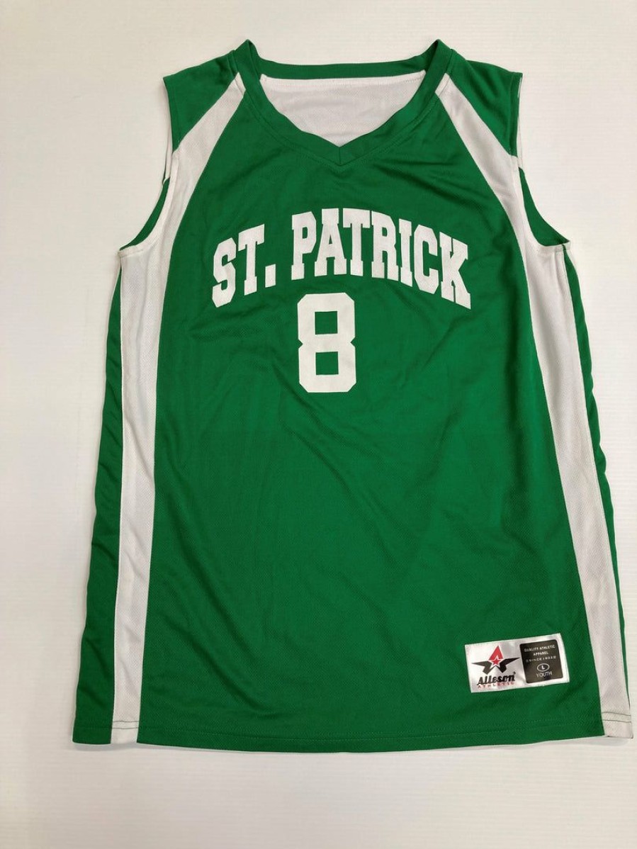 Cyo Uniforms * | T & B Sports Saint Patrick Cyo Basketball Jersey