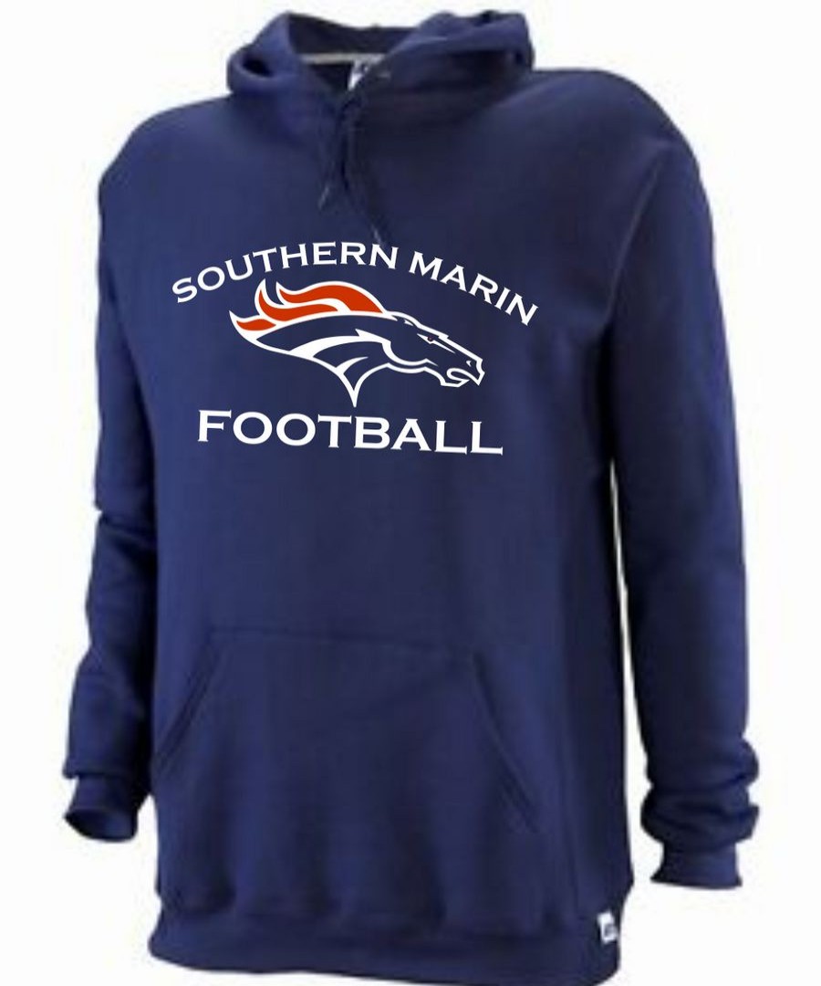 Football * | T & B Sports Southern Marin Football Hoodie