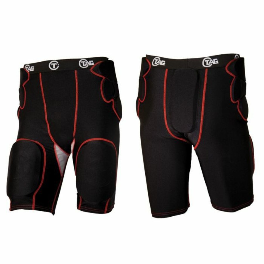 Football * | T & B Sports Adult Mid-Rise Integrated Football Girdle