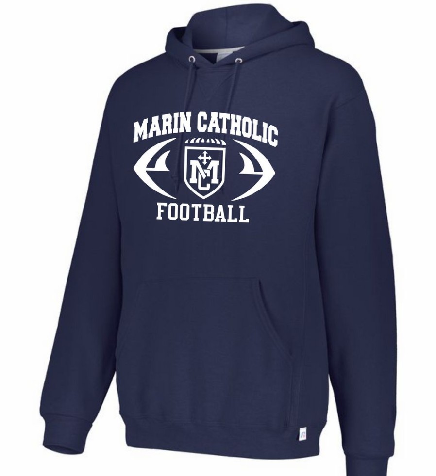 Football * | Russell Marin Catholic Football Team Hoodie