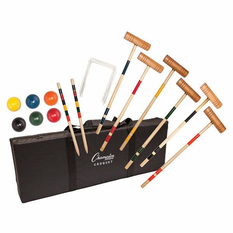 Other * | Champion Croquet Set